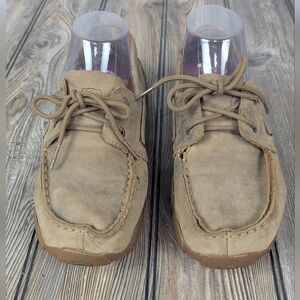 Twisted X Size 6 Men's Slip On Driving Shoes Heavily Used
